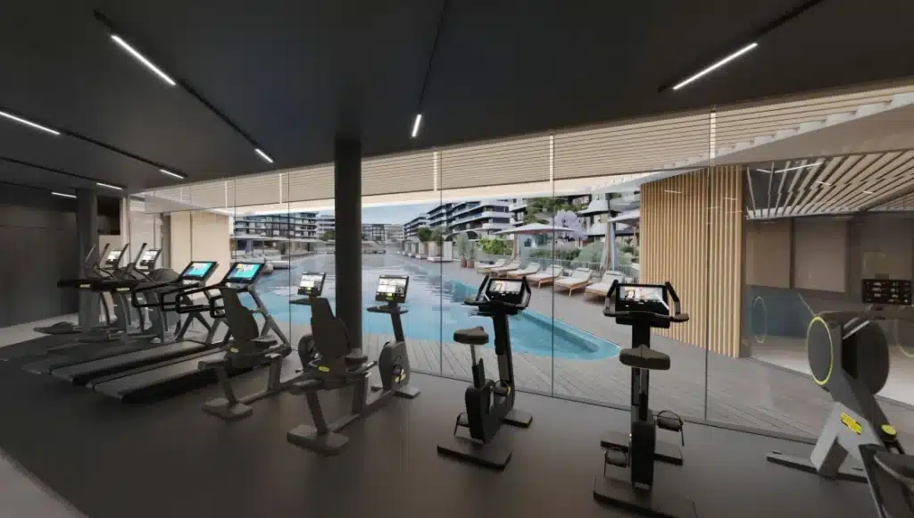 Gym at The Ring Residential Resort in Larnaca Cyprus