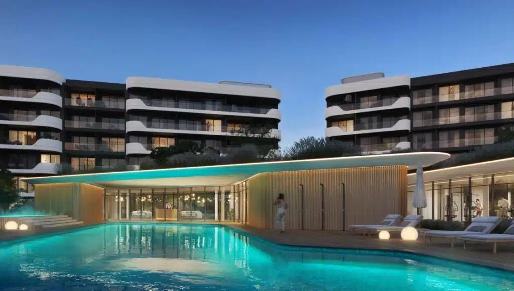 Amenities at The Ring Residential Resort in Larnaca Cyprus